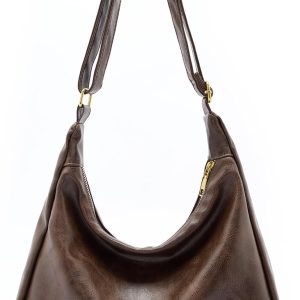 Foldable Crossbody Hobo Bag