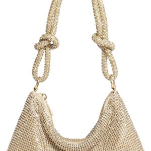 Rhinestone Evening Clutch Bag