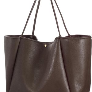 Oversize Leather Tote Bag